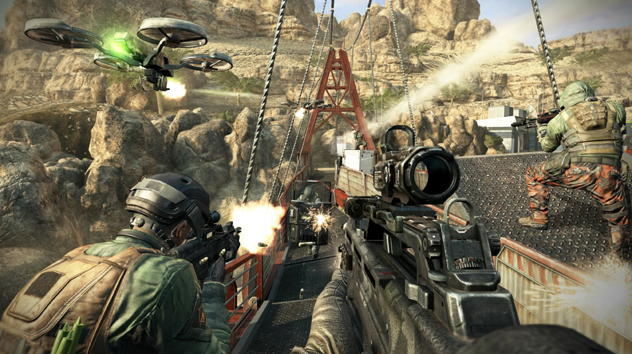 Call of Duty Black Ops II Single Player Campaign Turbine Bridge Closed